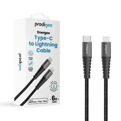 Cable PRODIGEE ENERGEE 6FT tipo C a Lightning